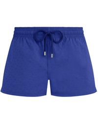 Vilebrequin - Zwembroek Met Schildpad-Jacquard - Lyst