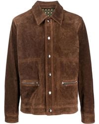 Etro - Sobrecamisa Con Logo Bordado - Lyst