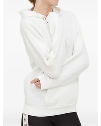 Guess - Logo-Detail Hoodie - Lyst