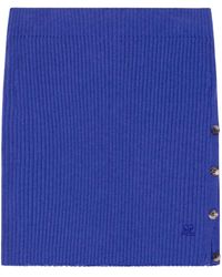 Courreges - Geribbelde Mini-Rok - Lyst