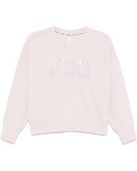 DKNY - Logo-Embellished Sweatshirt - Lyst