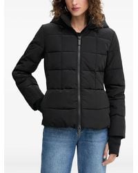 ARMANI EXCHANGE - Padded Hooded Jacket - Lyst