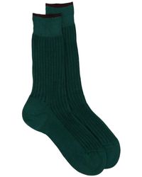 ZEGNA - Ribbed Socks - Lyst