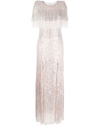 Jenny Packham - Lyla Crystal-embellished Dress - Lyst