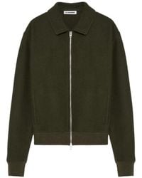 Jil Sander - Veste À Fermeture Zippée - Lyst
