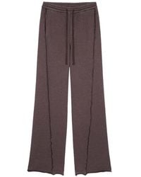 Haikure - Raw-Edge Drawstring Track Pants - Lyst
