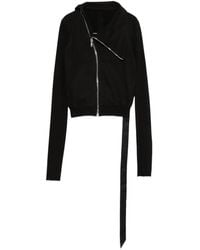 Rick Owens - Asymmetric-Zip Sweatshirt - Lyst
