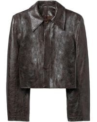 Séfr - Keane Faux-Leather Jacket - Lyst