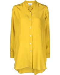 P.A.R.O.S.H. - Sunny Zijden Blouse - Lyst
