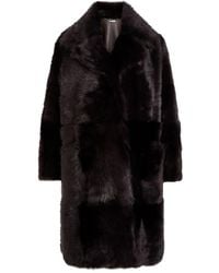 Nour Hammour - Evita Slip-Pockets Coat - Lyst