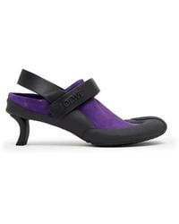 Loewe - Dive Touch-Strap Pumps - Lyst