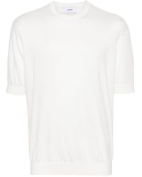 Lardini - Short-sleeve Knitted T-shirt - Lyst