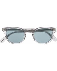 Oliver Peoples - Sheldrake Tinted Round-Frame Sunglasses - Lyst