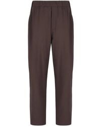 Laneus - Elastic-Waistband Pocket Trousers - Lyst