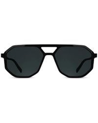 KARL LAGERFELD - Lunettes De Soleil À Monture Géométrique - Lyst