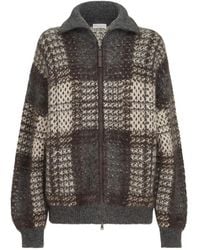 Brunello Cucinelli - Dazzling Tartan Double Knit Outerwear Jacket - Lyst