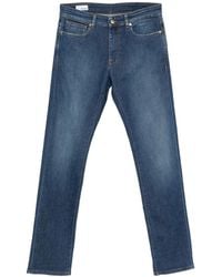 Incotex - Logo-Patch Jeans - Lyst