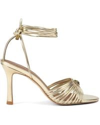Kurt Geiger - 90Mm Leather Heeled Sandals - Lyst