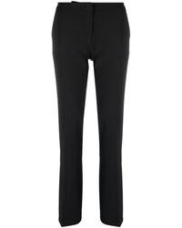 Pinko - Pleated Flared Trousers - Lyst