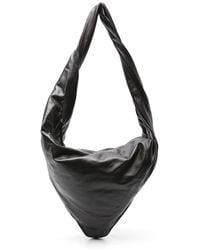 Lemaire - Scarf Leather Shoulder Bag - Lyst