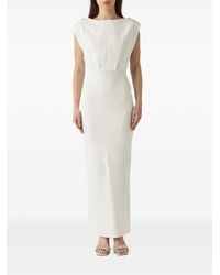 Elisabetta Franchi - Carpet Full Milano Stitch Knit Dress - Lyst