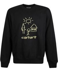 Carhartt - Embroidered Sweatshirt - Lyst