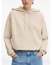 HUGO - Sudadera con capucha y logo bordado - Lyst