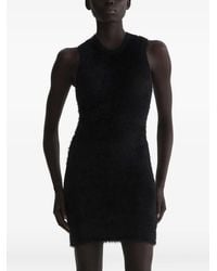 Mugler - Brushed-Knit Dress - Lyst