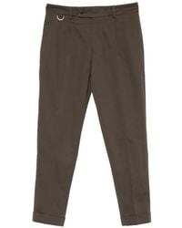 Low Brand - Pleated Detail Trousers - Lyst
