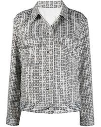 Givenchy - Chaqueta de jacquard efecto denim 4G - Lyst
