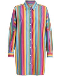 Etro - Cotton Stripe-pattern Shirt - Lyst