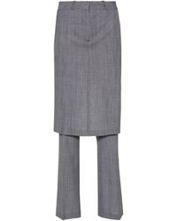 Coperni - Layered-design Trousers - Lyst