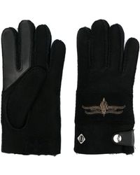 UGG X COTD gants à broderies - Noir