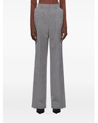 Pushbutton - Straight Broek Met Krijtstreep - Lyst