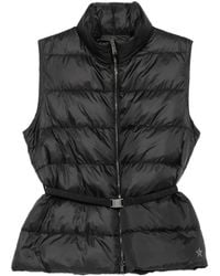 Lorena Antoniazzi - Gilet Matelassé À Taille Ceinturée - Lyst