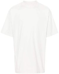 Balenciaga - T-Shirt mit Kristallen - Lyst