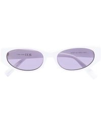 BY FAR - Rodeo Rectangular-Frame Sunglasses - Lyst