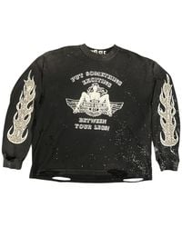 Secnd Slf - Masato Kawajo Langarmshirt Im Distressed-Look - Lyst