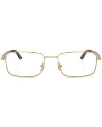 Persol - Rectangle-Frame Glasses - Lyst