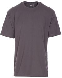 Y-3 - Logo-Print Crew-Neck Tee - Lyst