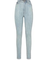 Philipp Plein - Crystal-Embellished Jeans - Lyst