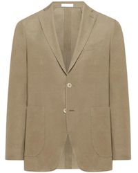 Boglioli - Double-Breasted Jacket With Notched Lapel And Tailored Fit - Lyst