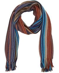Missoni - Schal mit Zickzackmuster - Lyst