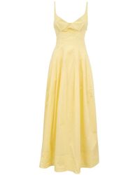 Jonathan Simkhai - Maddy Cutout-Detail Midi Dress - Lyst