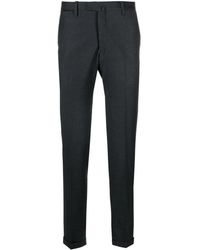 Briglia 1949 - Mid-Rise Virgin Wool Tapered Trousers - Lyst