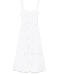 Marine Serre - Regenerated Midi Dress - Lyst