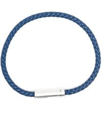 Le Gramme - 7G Braided Leather Bracelet - Lyst