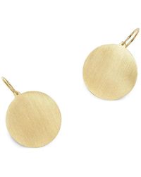 Irene Neuwirth - 18Kt Classic Circle Earrings - Lyst