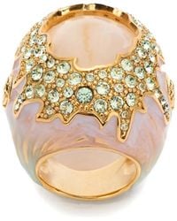 Roberto Cavalli - クリスタル リング - Lyst