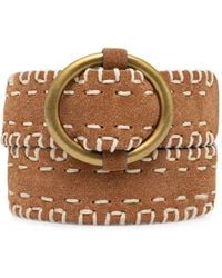 Sessun - Dity Suede Belt - Lyst